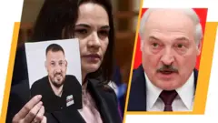 Лукашенко, Тихановська, Тихановський