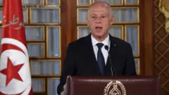 الرئيس التونسي قيس سعيد