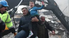 turska, zemljotres, deca