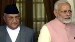 ਪੀ ਸ਼ਰਮਾ ਓਲੀ ਫ਼ਰਵਰੀ 2015 ਵਿੱਚ ਨੇਪਾਲ ਦੇ ਪ੍ਰਧਾਨ ਮੰਤਰੀ ਬਣੇ ਉਸ ਤੋਂ ਬਾਅਦ ਉਹ ਤਿੰਨ ਵਾਰ ਭਾਰਤ ਆ ਚੁੱਕੇ ਹਨ