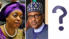 Diezani, Buhari, Question mark