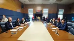 6 muhalefet partisinin temsilcileri