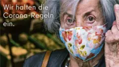 Berlin coronavirus advert