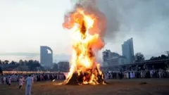 የመስቀል አከባበር በአዲስ አበባ