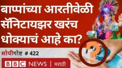 गणपती आरती, सॅनिटायझर