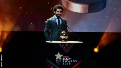 Mohamed Salah, joueur de Liverpool et d'Egypte