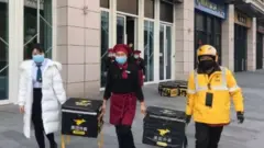 Jinsi watu wanavypata chakula Wuhan