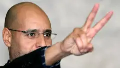 Saif al-Islam Gaddafi in 2011.