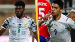 Thomas Partey na Luis Suarez