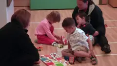 Children in a classroom