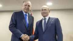 তেহরানে প্রেসিডেন্ট পুতিন ও প্রেসিডেন্ট এরদোয়ান, ১৯/০৭/২০২২