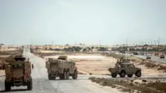 دورية للجيش المصري في سيناء