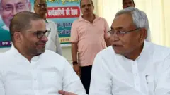 नीतीश कुमार और प्रशांत किशोर