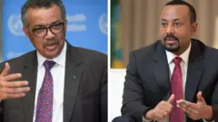 MM Abiyyi Ahimadiifi Daarektara Olaanaa Dhaabbata Fayyaa Addunyaa Dr Teediros Adihaanom