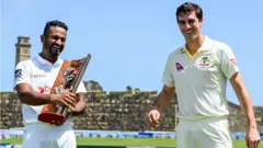 ශ්‍රී ලංකා - ඔස්ට්‍රේලියා තරග දෙකකින් සමන්විත ටෙස්ට් තරගාවලිය