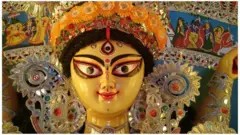 দেবী দুর্গার মুখ
