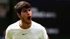 Carlos Alcaraz roar