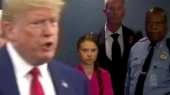 Trump ve Greta Thunberg