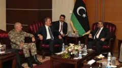 Hulusi Akar Libya'da