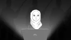 بعد أن أمرت حركة طالبان الإناث في جميع أنحاء البلاد بالتوقف عن الالتحاق بالجامعات الخاصة والعامة، ربما أصبح التعليم عبر الإنترنت ملاذاً لشابات أفغانيات.