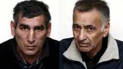 Şahbaz Quliyev (solda) və Dilqəm Əsgərov (sağda)