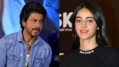 শাহরুখ খান এবং অনন্যা পান্ডে