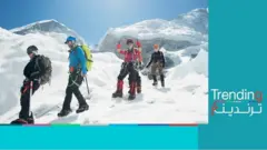 متسلقون على جبل إيفرست