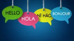 Bonjour en différentes langues