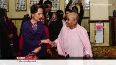 ဒေါ်အောင်ဆန်းစုကြည်နဲ့ နှစ်၄၀ ကျော်ကြာ သိကျွမ်းခဲ့တဲ့ နီပေါက သီလရှင် ဆရာကြီး