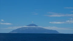 Panoramic view of Tristan da Cunha