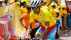 ናትናኤል ተስፋጽዮን ዕዉት ብጫ ማልያ ዙር ርዋንዳ ኮይኑ