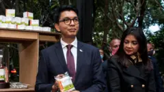 Le président de Madagascar, Andry Rajoelina