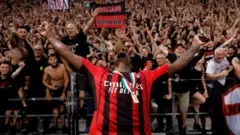 AC Milan şampiyonluk kutlaması
