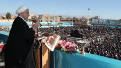 روحانی در رفسنجان