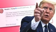 Trump na Twitter
