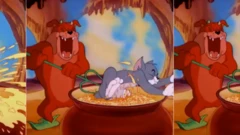 من مسلسل توم وجيري