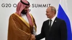 بوتين والامير محمد بن سلمان