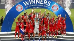 Bayern Munich celebrate