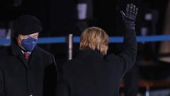 Angela Merkel verabschiedete sich mit dem Rücken zu ihr