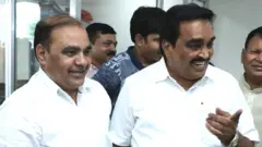 સી આર પાટીલ સાથે પીવીએસ શર્મા