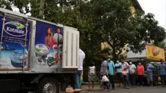 Milk shortage in Sri Lanka