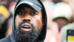 Канье Уэст на Неделе моды в Париже