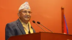 प्रधानमन्त्री केपी ओली