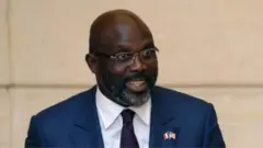 George Weah ni umukuru w'igihugu ca Liberia kuva mu 2018