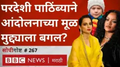 पॉपस्टार रिहाना आणि पर्यावरण कार्यकर्ती ग्रेटा थनबर्गने 'आपण या आंदोलनाविषयी का बोलत नाही?' अशा आशयाचं ट्वीट केल्यानंतर भारतात गदारोळ उडलाय.