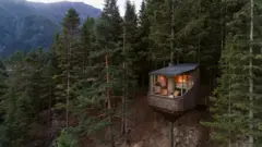 Delapan rumah hutan terbaik di dunia.