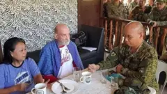 Pengusaha Inggris dan istrinya diculik pada awal Oktober lalu.