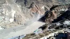 ग्लेशियर टूटने के बाद हुई त्रासदी