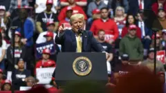 Donald trump en campaña