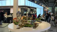 سفره هفت‌سین در ورودی موزه پاورهاوس در سیدنی